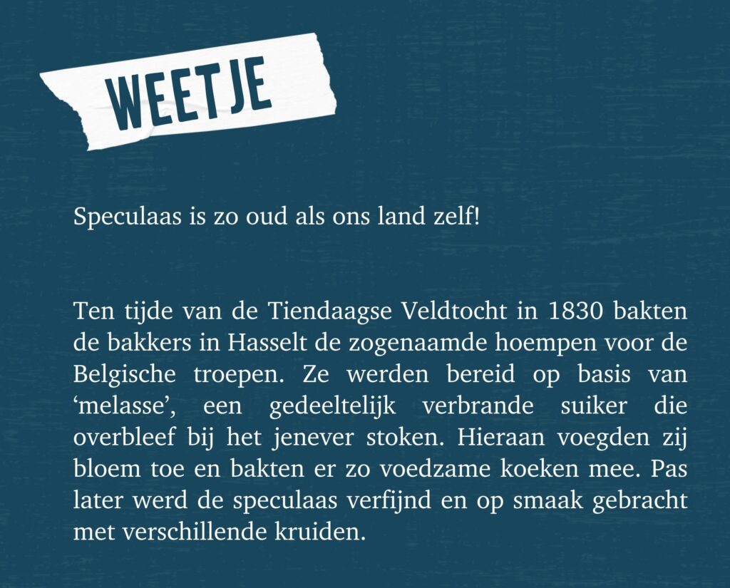 weetje over speculaas